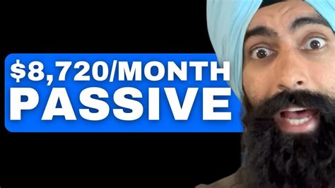 How To Be A Passive Income MILLIONAIRE - YouTube