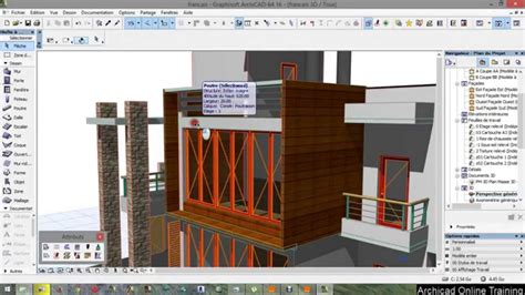 Tutoriel Archicad De A Z Fr Parite Texture Et Barri Re Youtube