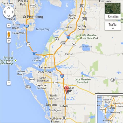 Map Of Lakewood Ranch Florida Maps Of Florida
