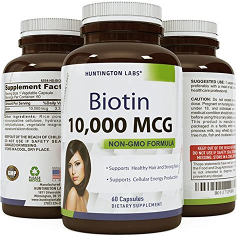 12 best vitamins and supplements to help hair grow, according to dermatologists. Natural And Pure Biotin For Hair Growth In Men And Women ...