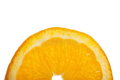 Half Of An Orange Slice Stock Image Image Of Health 18013961