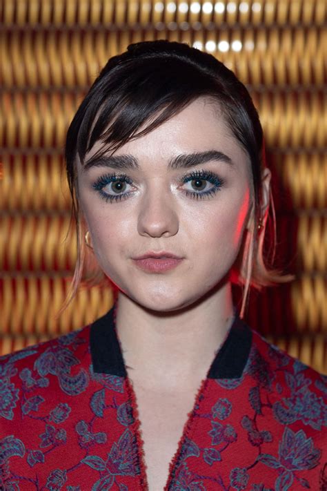 Maisie Williams At Givenchy Fashion Show In Paris 03012020 Hawtcelebs