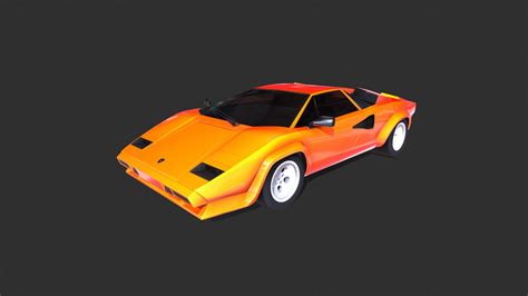 Lamborghini Countach 5000s 3d Model By Walsash D2dd0da Sketchfab