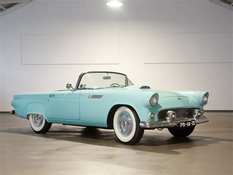 Ford Introduced The Thunderbird At The 1954 Detroit Auto Show The