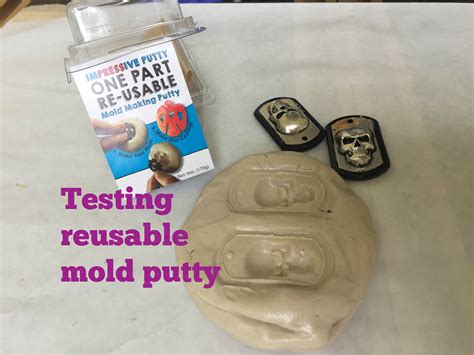 Testing Reusable Mold Making Putty Mold Making Resin Jewelry Making