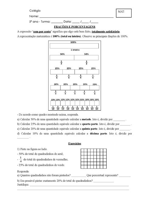 Atividades De Geometria 5 Ano Com Gabarito Acessaber