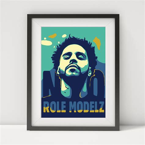 Cole managed to make a great name for himself in the rap industry due to his undeniable talent and love for music. Jcole, jcole poster, jcole print, music poster, quote poster, pop art, hip hop poster, rap ...