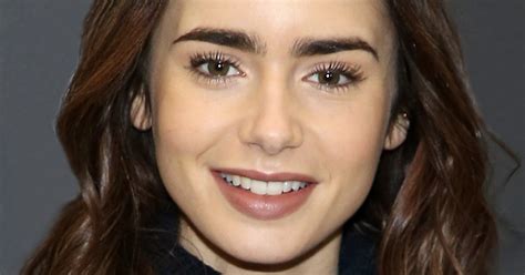 Lily Collins Interview Eyebrow Twitter Account