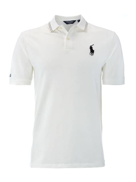 Ralph Lauren Golf Big Pony Player Polo Shirt In White For Men Lyst