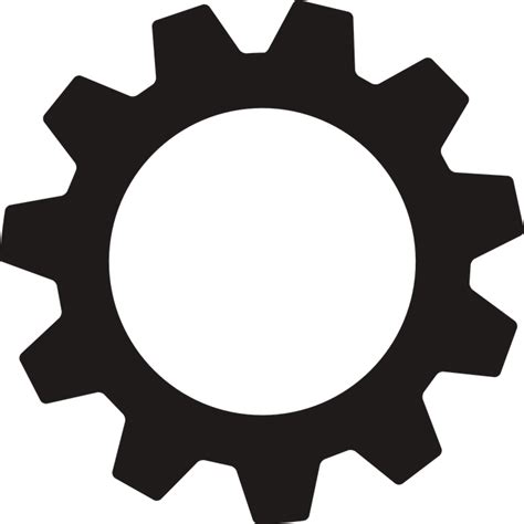 Gear Icon Vector 145596 Free Icons Library