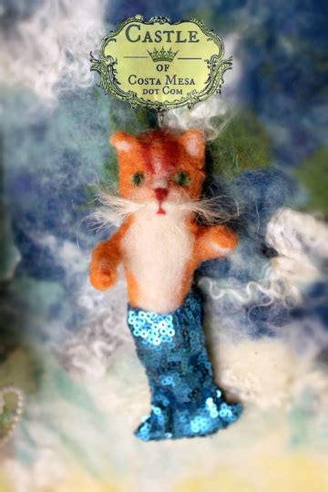 Arc 345 clinton st costa mesa, ca 92626 united states. Mercat Meowr, Needle-Felted Mermaid Kitty Cat Doll ...