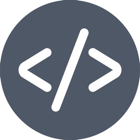 Code Icon Download In Glyph Style