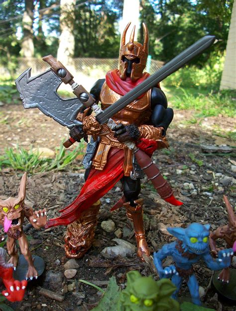 my custom Overlord action figure with minions | Custom action figures, Action figures, Figures