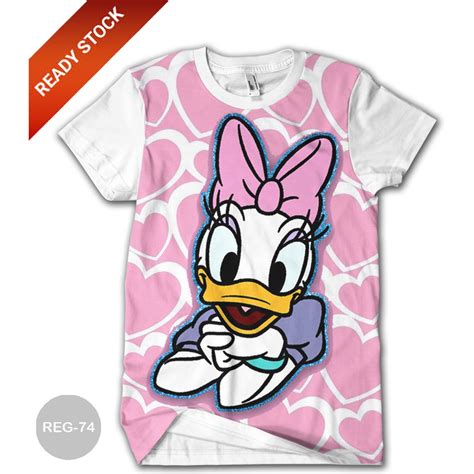 Disney Daisy Duck T Shirt Adulto De Dibujos Animados Favoritos TV