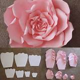 Paper Flower Templates And Instructions