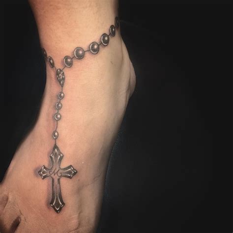 Https://tommynaija.com/tattoo/cross Tattoo With Rosary Beads Designs