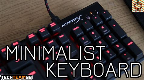 Kingston Hyperx Alloy Fps Gaming Keyboard Review Youtube