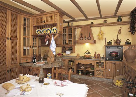 Cientos de imágenes para escoger, busca la cocina de tus sueños. Cocinas rústicas, principales características - Cocinas ...