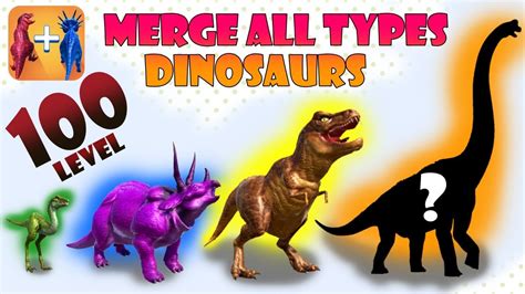 Merge Master Dinosaur Fusion By Homa Games Merge All Types