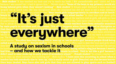 Related Research End Sexism In Schools