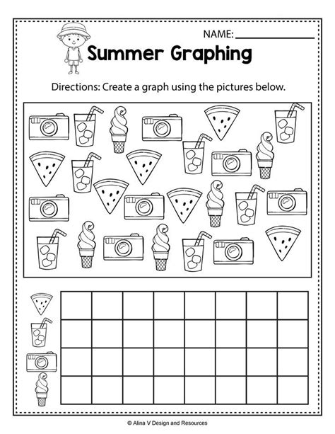 Summer Worksheet For 1st Grade