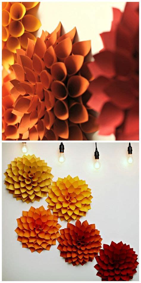 21 Extraordinary Smart Diy Paper Wall Decor That Will Color Your Life