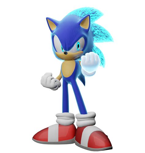 Movie Powered Sonic Render By Howteyoarts On Deviantart
