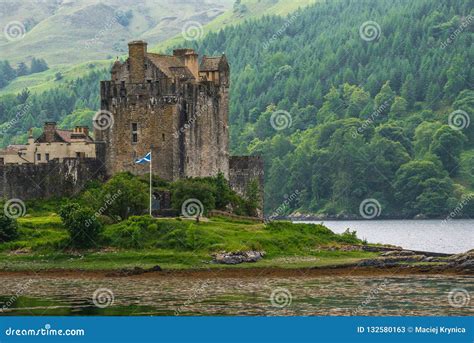 Eilean Donan Castle Situated Near Isle Of Skye Scotland Uk Stock