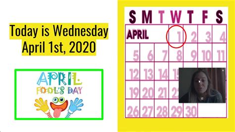 Morning Meeting 4/1/20 - YouTube