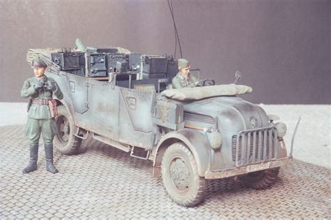 German Steyr Type 1500a Radio And Command Vehicle Finescale Modeler