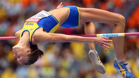 Russian pole vaulter condemns Swedish track athletes who painted ...