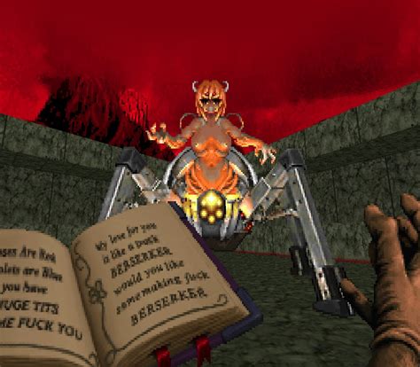 Rule 34 Book Chaingun Demon Demon Girl Demon Humanoid Doom Doom 1993 Doom Slayer Doom
