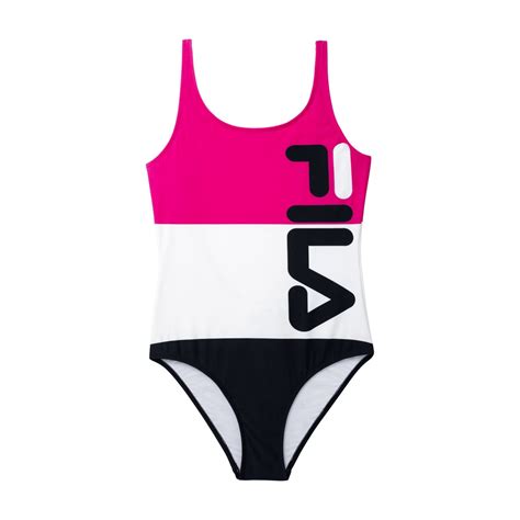 Fila Sailor Bathing Suit Pink Fila Official