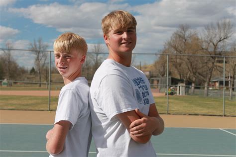 Spangler Brothers Cementing Their Name In Havre Tennis Havre Daily News