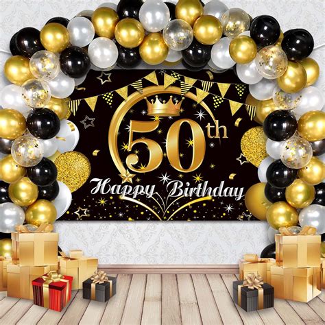 Make Your 50th Birthday Memorable With Personalized Backdrop For 50th