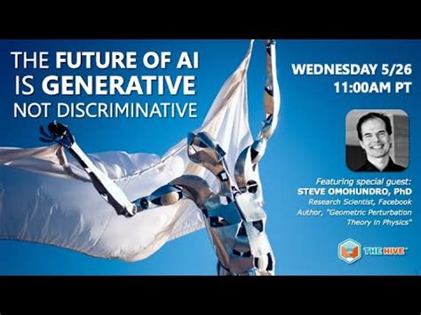 The Future of AI is Generative not Discriminative 05262021 