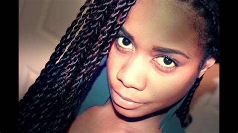 Sometimes wearing the same twist out can get boring. How To: Senegalese Twists Protective Style on Natural Hair ...