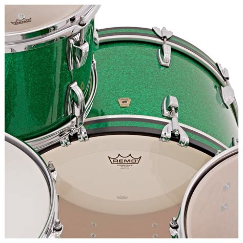 Ludwig Classic Maple Shell Pack Green Sparkle Gear4music