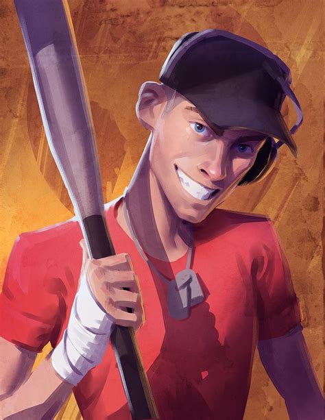 Tf2 Scout By Makkon On Deviantart Tf2 Scout Team Fortress 2 Team