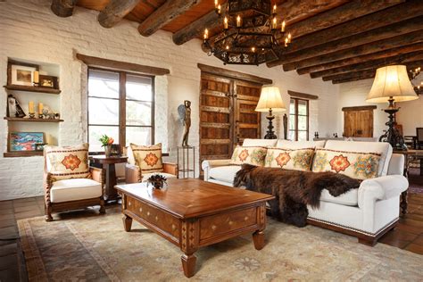 Rustic Western Living Room Interior Decor Style Custom
