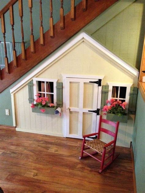 49 Amazing Playroom Under Stairs For Cute Kids