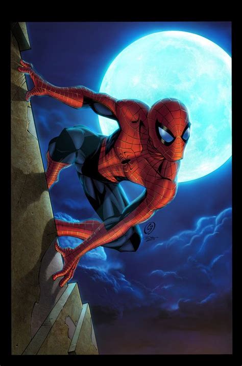 Spiderdude Night Amazing Spiderman Spiderman Art Spiderman Comic