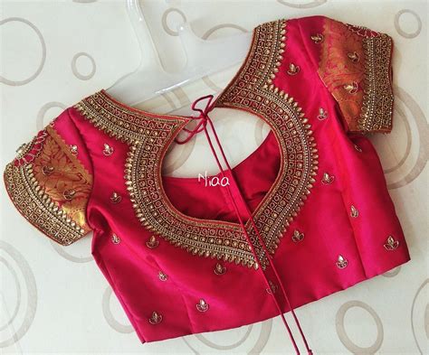 Saree Blouse Neck Designs Ideas Top Latest And Trendy Blouse