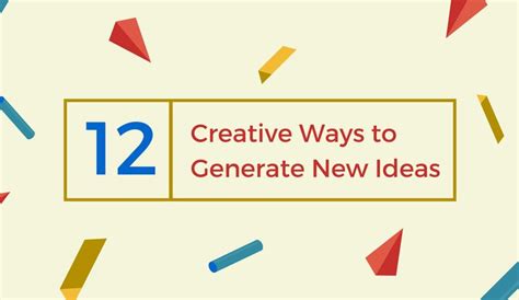13 Tips For Generating New Ideas Canva Overcoming Creative Block