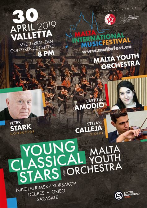 Young Classical Stars With Malta Youth Orchestra Showshappening