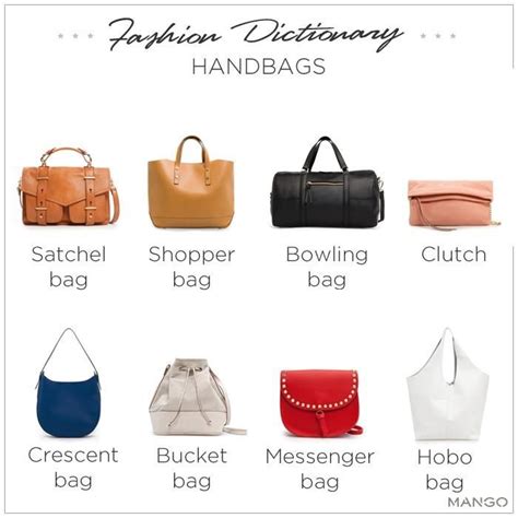 Bolsas Fashion Dictionary Types Of Handbags Fashion Bags