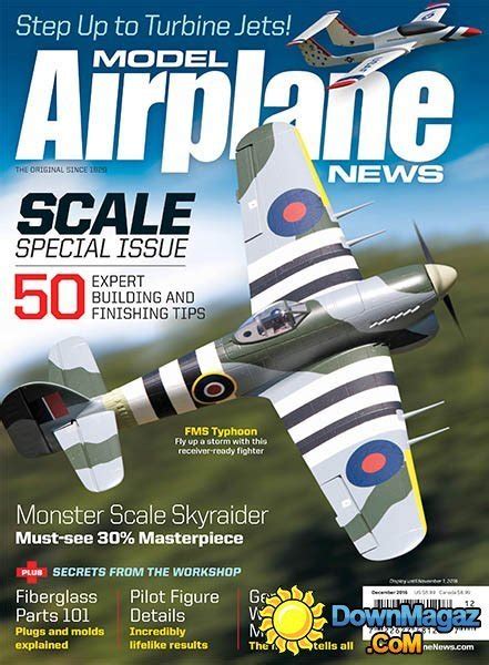 Model Airplane News December 2016 Download Pdf Magazines