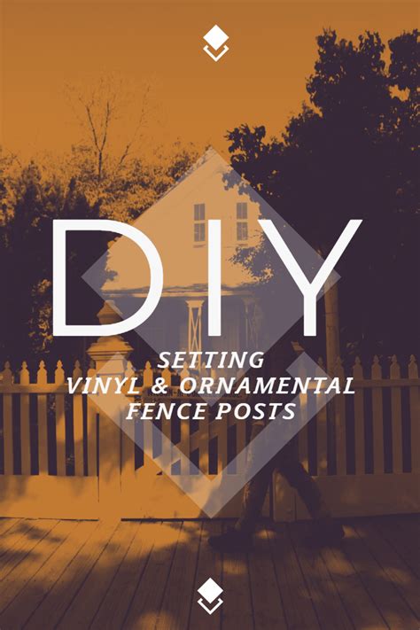 And a vinyl fence is much more aesthetically pleasing than a chain link fence, for example, which can be a major chore to install, not to mention repair when damaged. Follow this expert DIY guide to setting your own fence posts for vinyl and ornamental fencing ...