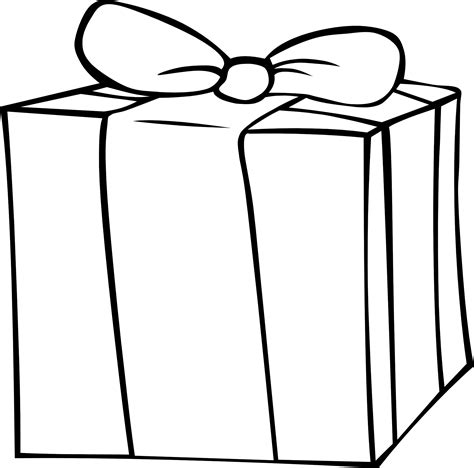 Gift Clipart Black And White | Clipart Panda - Free Clipart Images