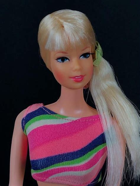 Sold Price Vintage Bendable Blonde Stacey Dolls Talking